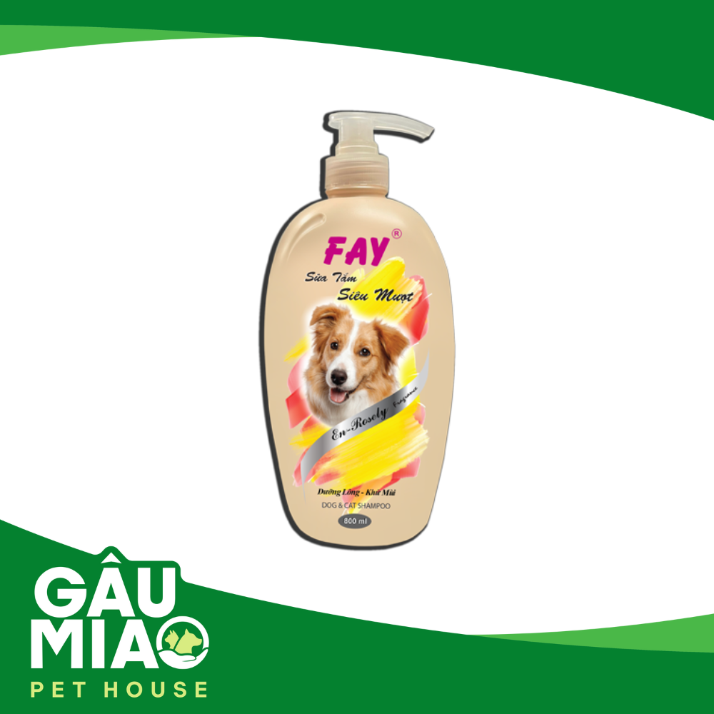 Fay Siêu mượt En-Rosely - Sữa tắm mượt lông cho chó, mèo