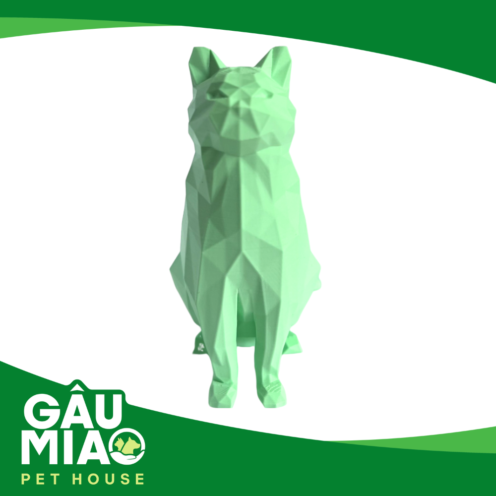 Tượng mèo low poly