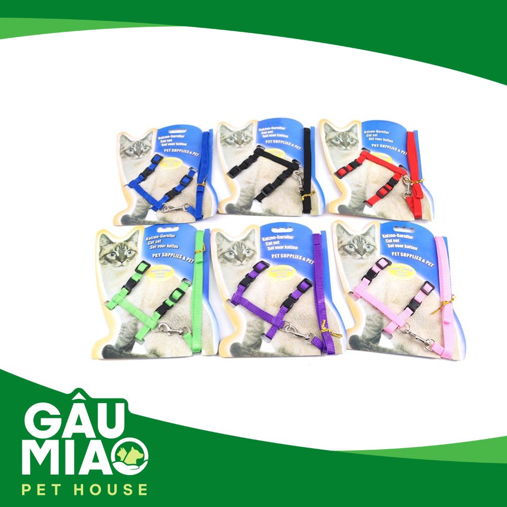 Dây đeo ngực dành cho mèo BO-1220 1*120cm
