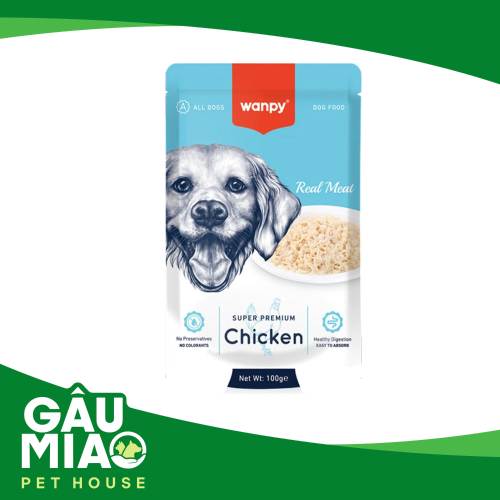 Wanpy pate cho chó 100g
