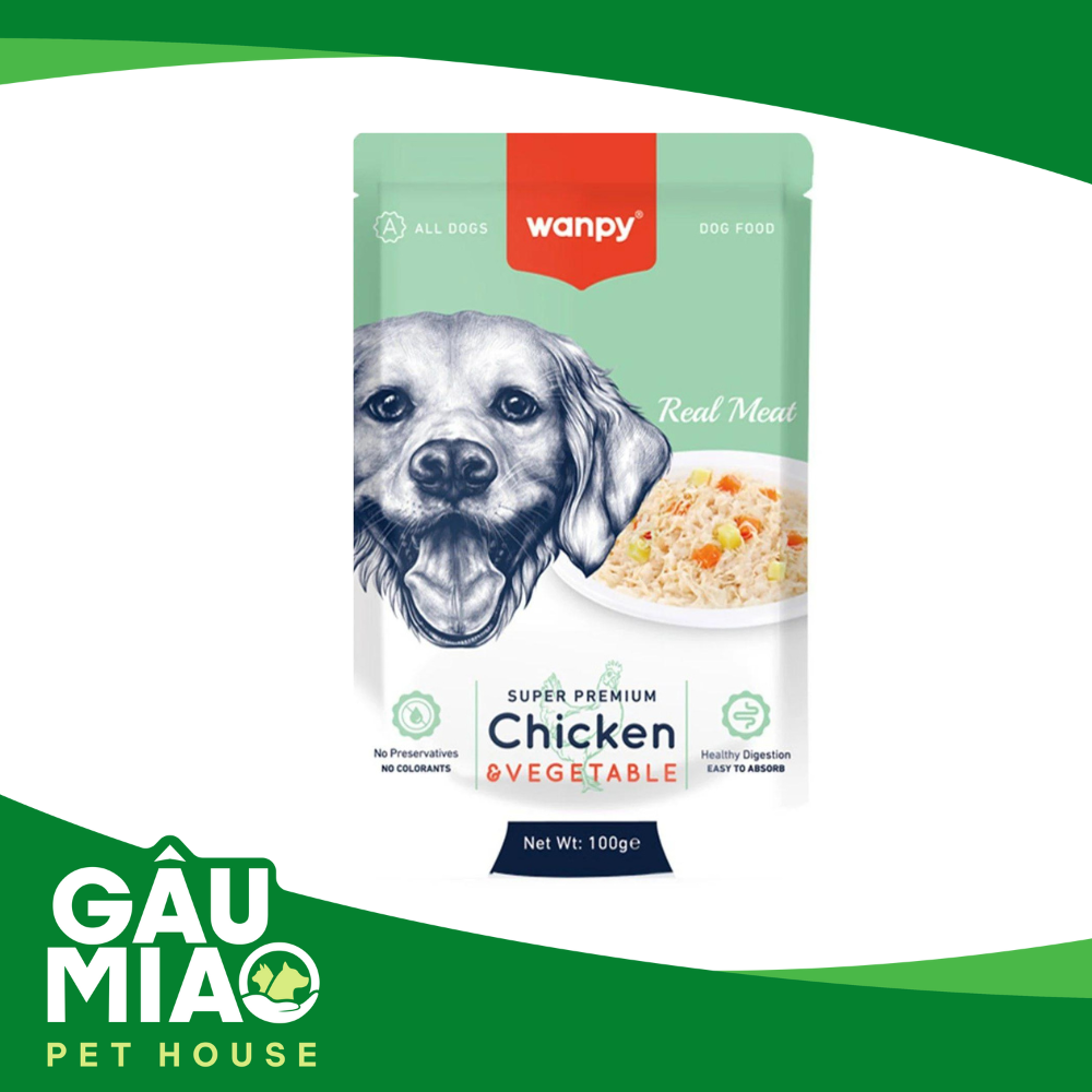 Wanpy pate cho chó 100g