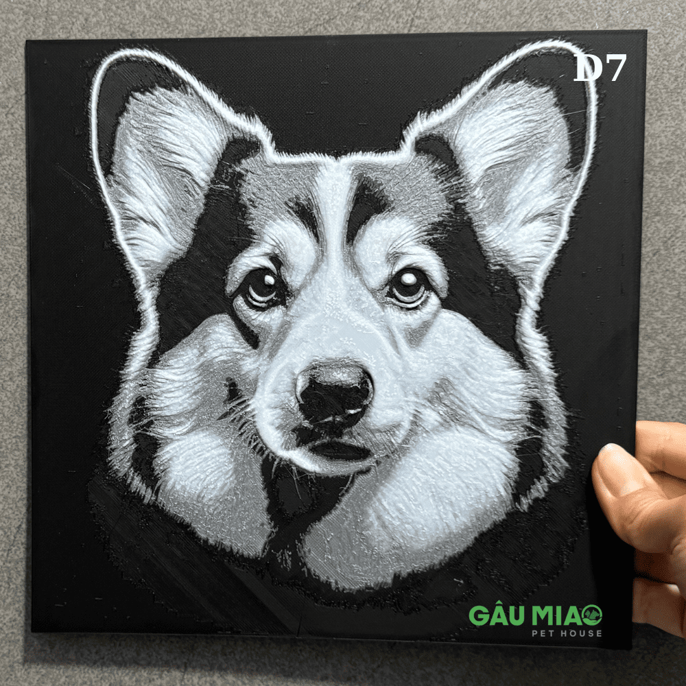 Tranh dạ quang in 3D