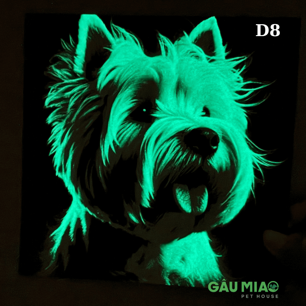 Tranh dạ quang in 3D