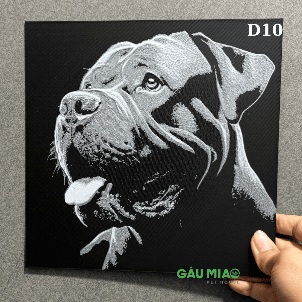 Tranh dạ quang in 3D