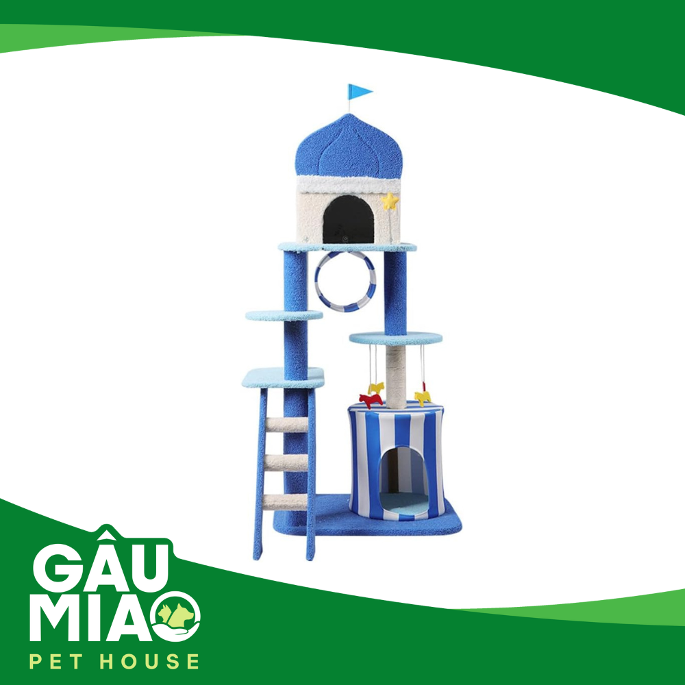 Trụ mèo YLY-01 62x52x147cm