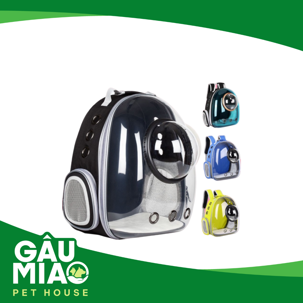 Balo Phi hành gia màu trong suốt 2006XB16 31*28*42cm