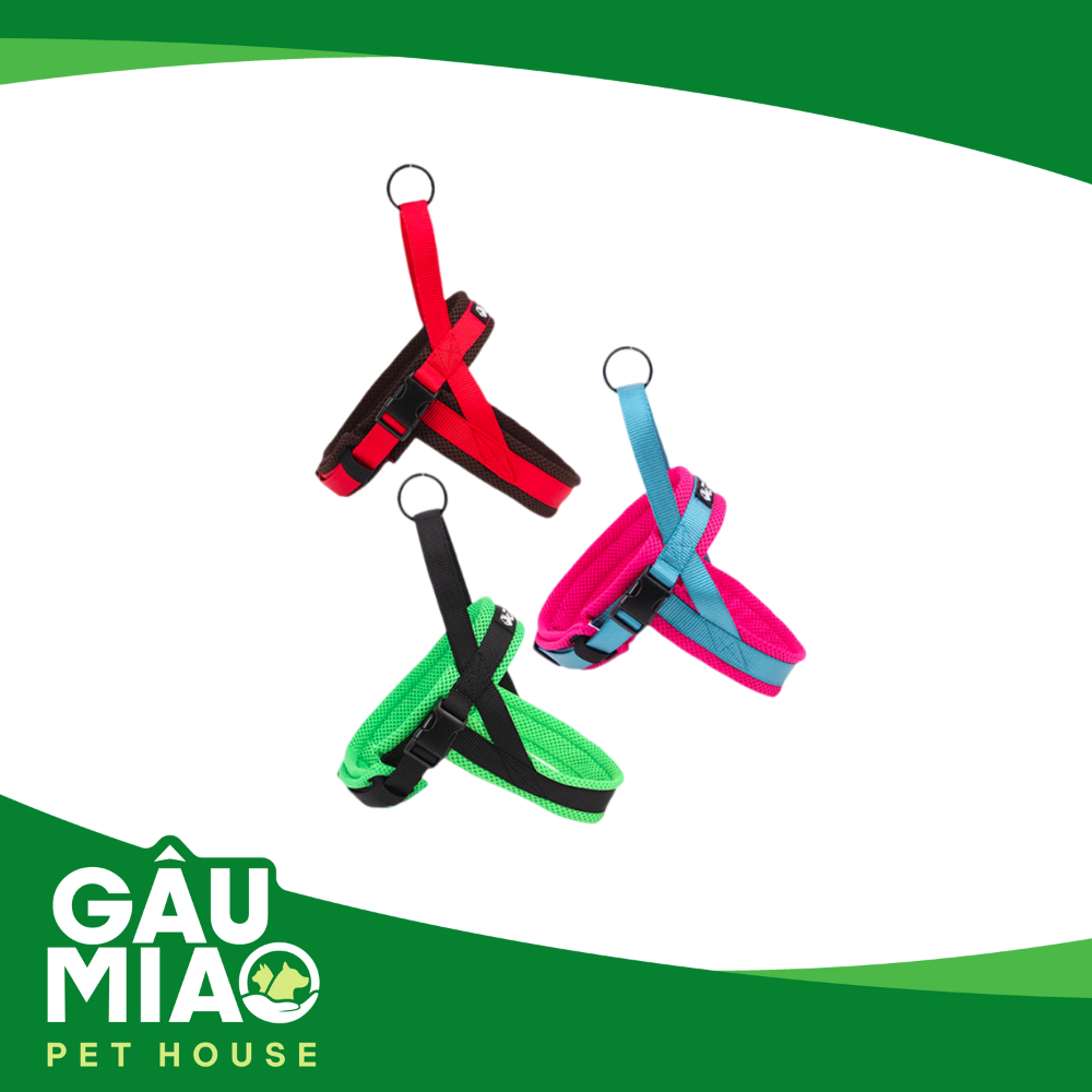 Yếm đeo ngực rời vải lưới cho chó lớn BO1222