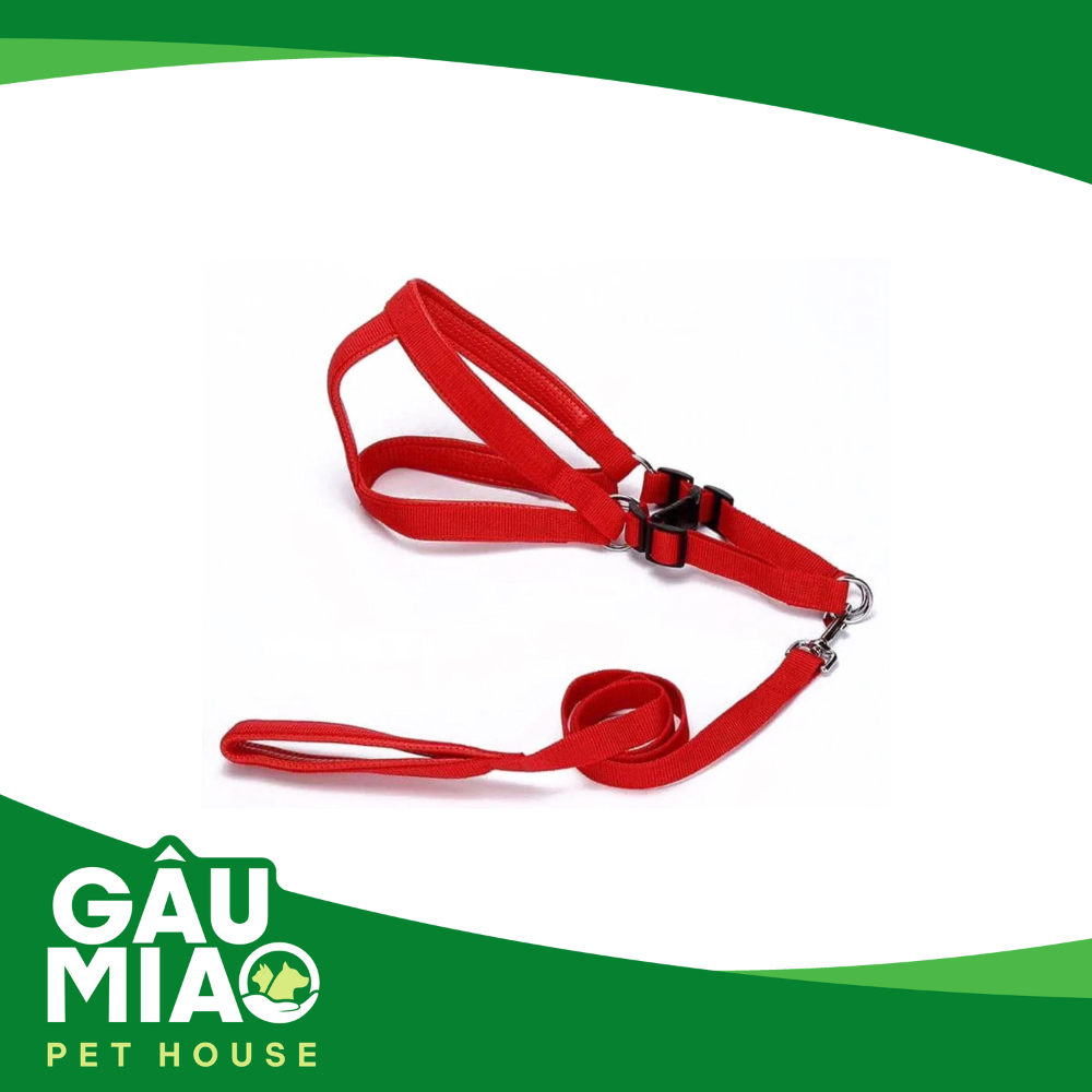 Bộ dây dắt + yếm đệm màu 1031A