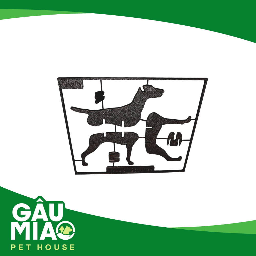 Kit card lắp ghép mô hình chó