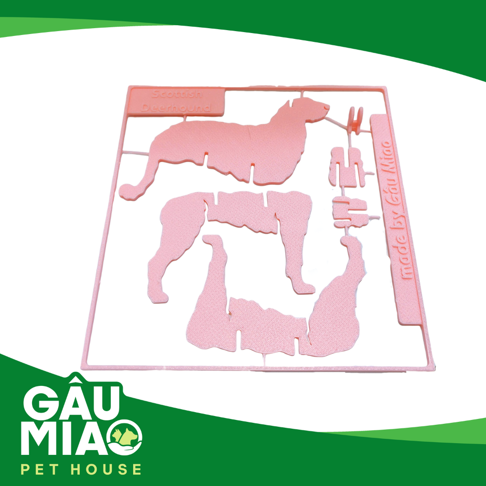 Kit card lắp ghép mô hình chó