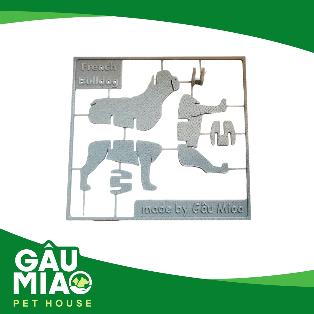 Kit card lắp ghép mô hình chó