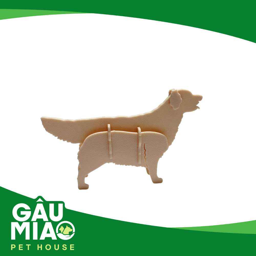 Kit card lắp ghép mô hình chó