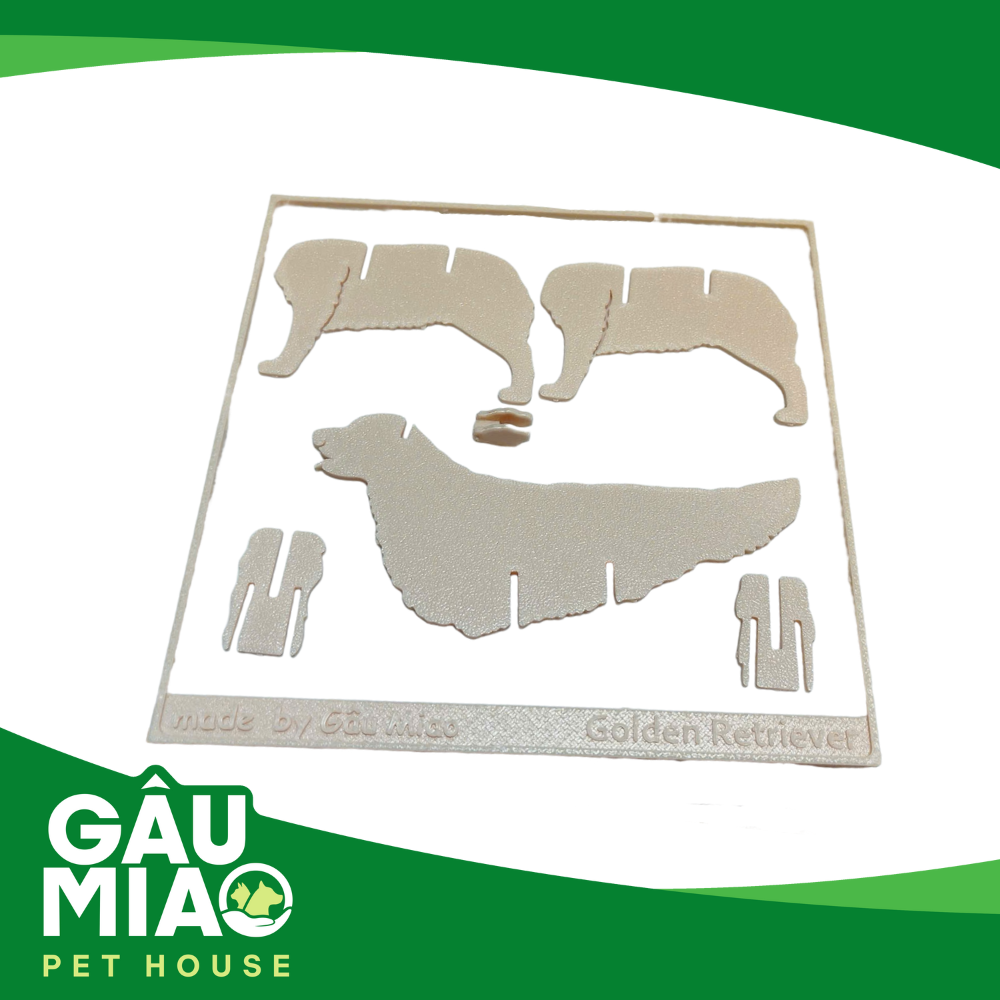 Kit card lắp ghép mô hình chó