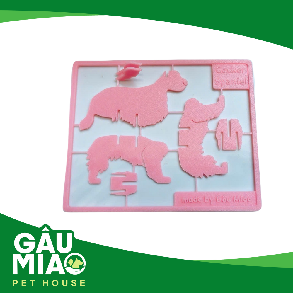 Kit card lắp ghép mô hình chó