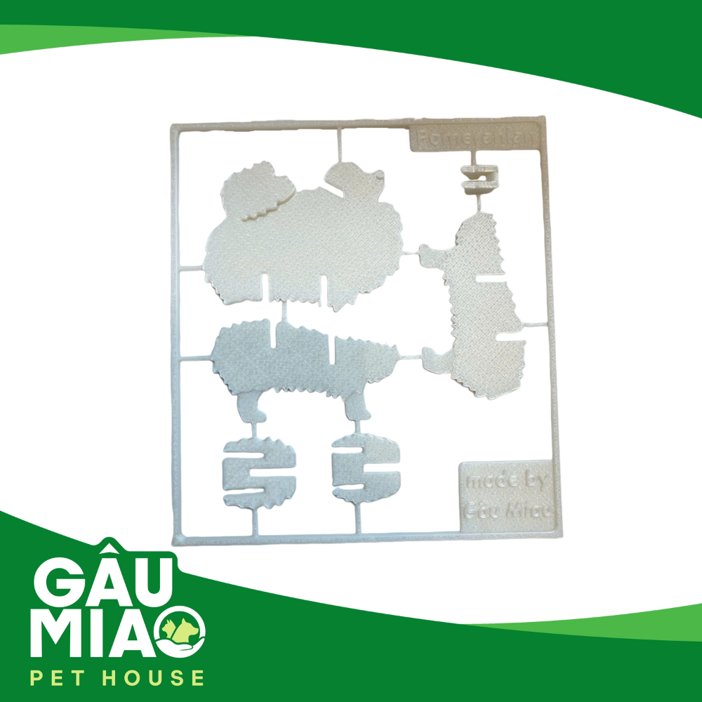 Kit card lắp ghép mô hình chó