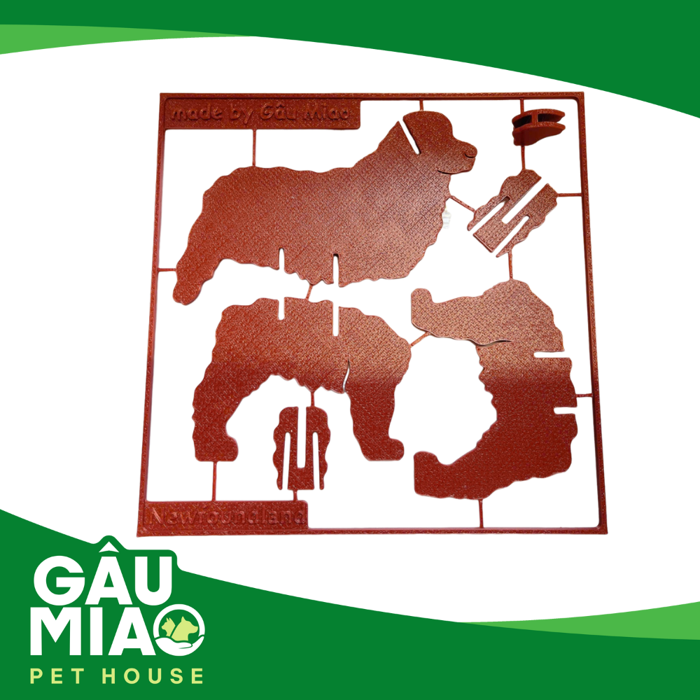 Kit card lắp ghép mô hình chó