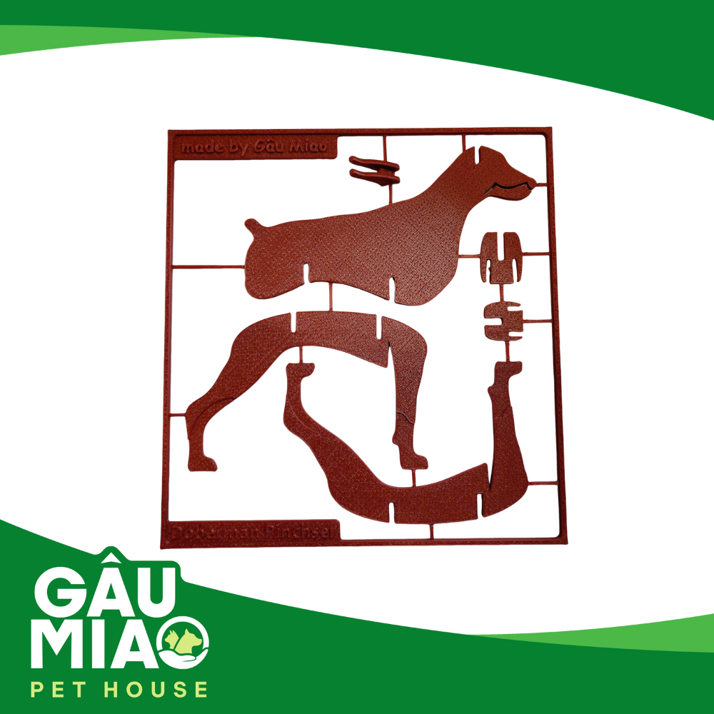 Kit card lắp ghép mô hình chó