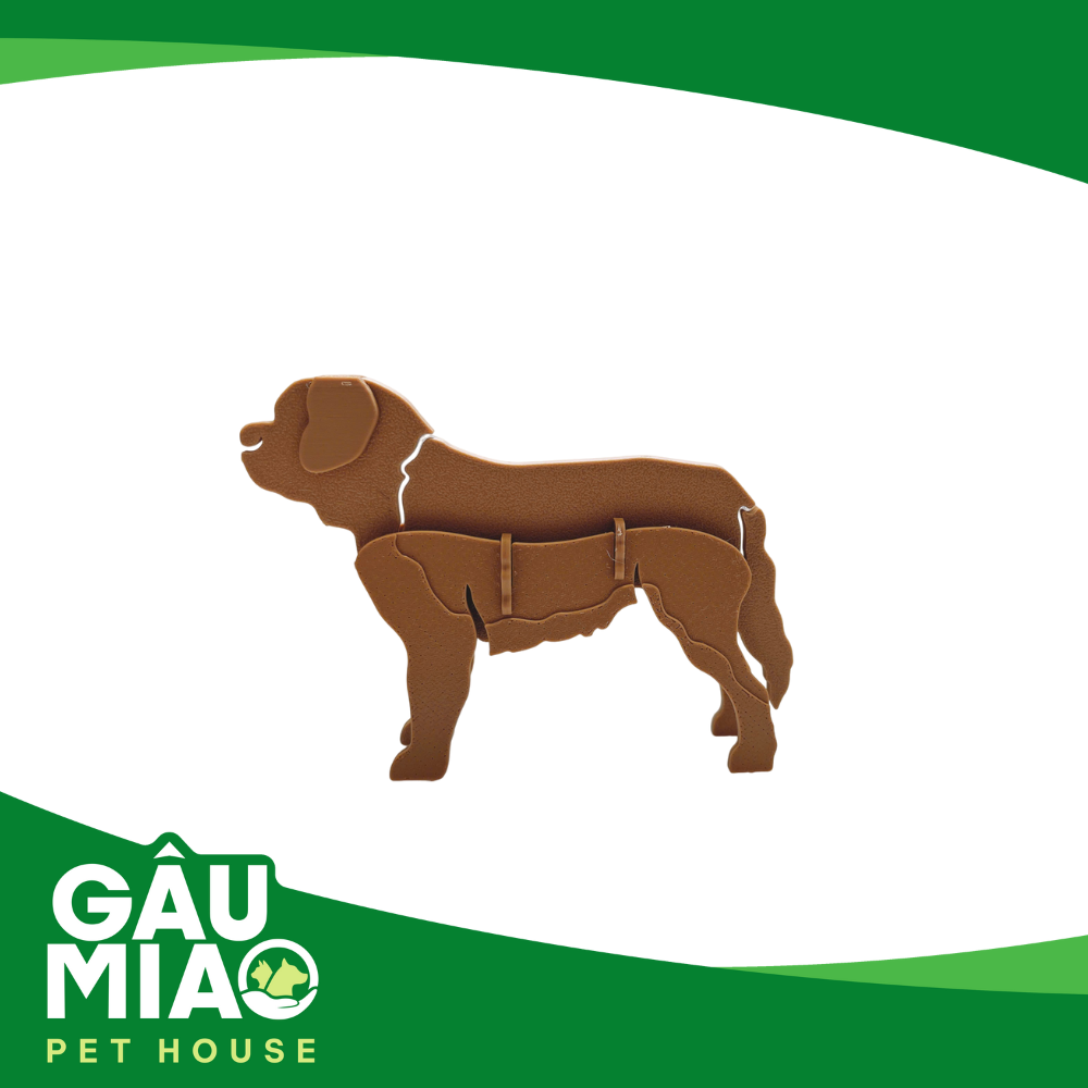 Kit card lắp ghép mô hình chó