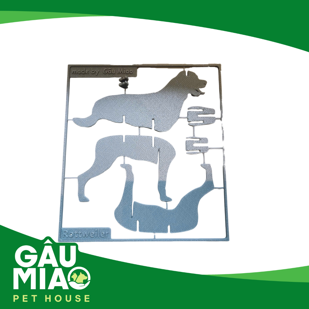 Kit card lắp ghép mô hình chó