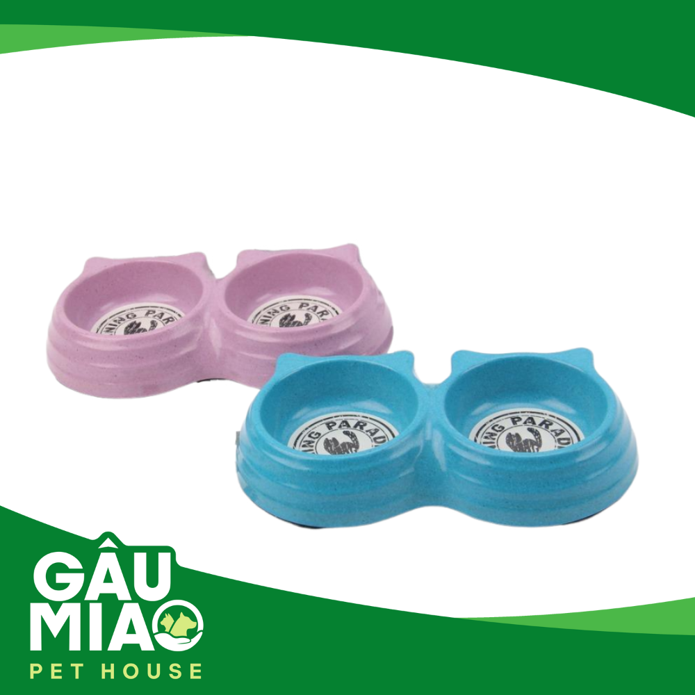 Tô đôi hình mèo BOBO BO-3152-Z 23x13cm