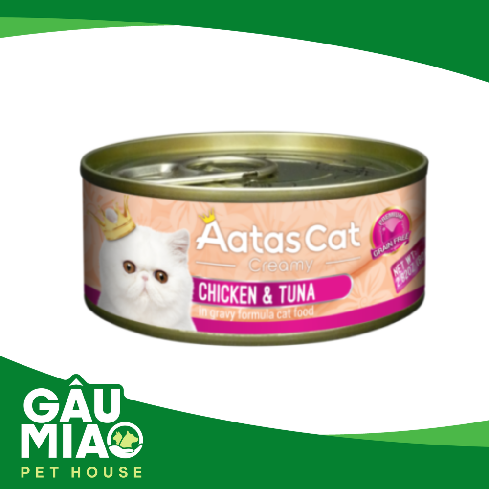 Aatas Cat Creamy- Pate cho mèo 80g