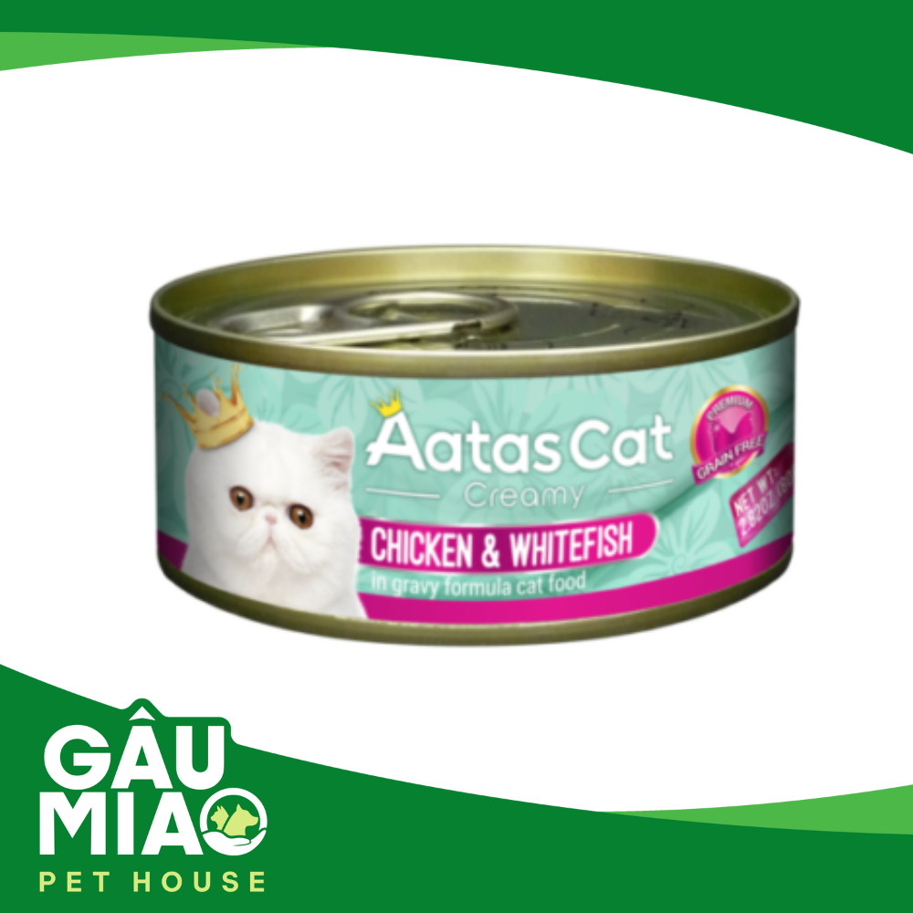 Aatas Cat Creamy- Pate cho mèo 80g