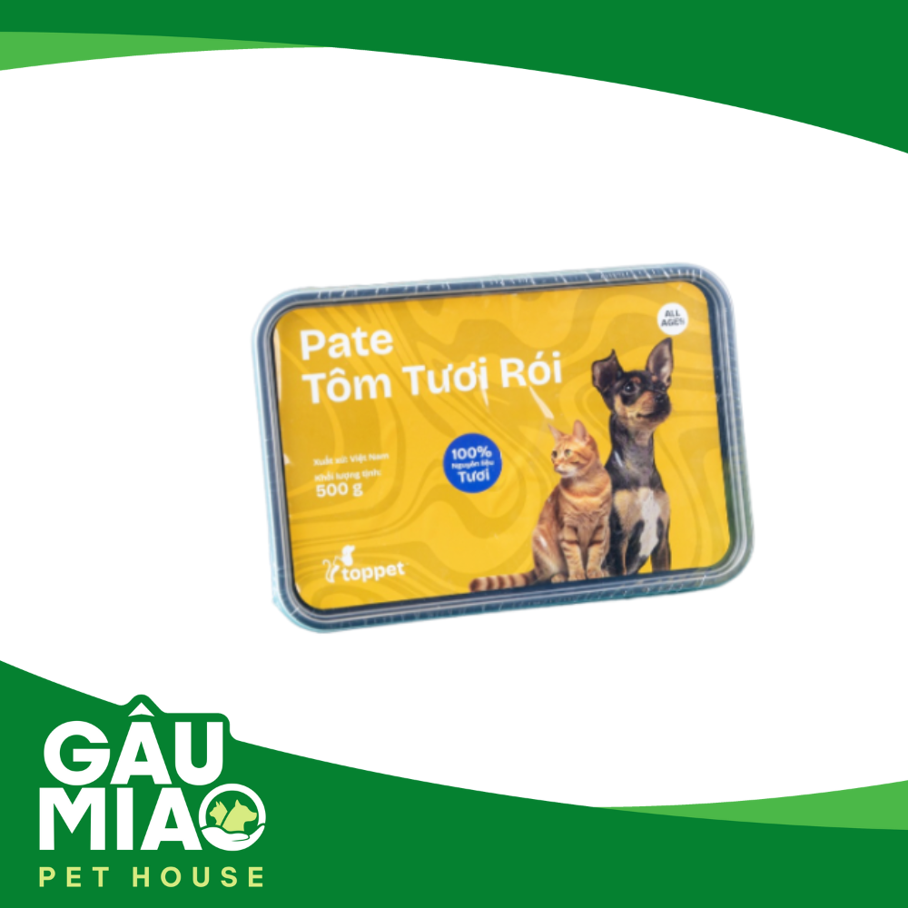 Pate tươi TOPPET 500g
