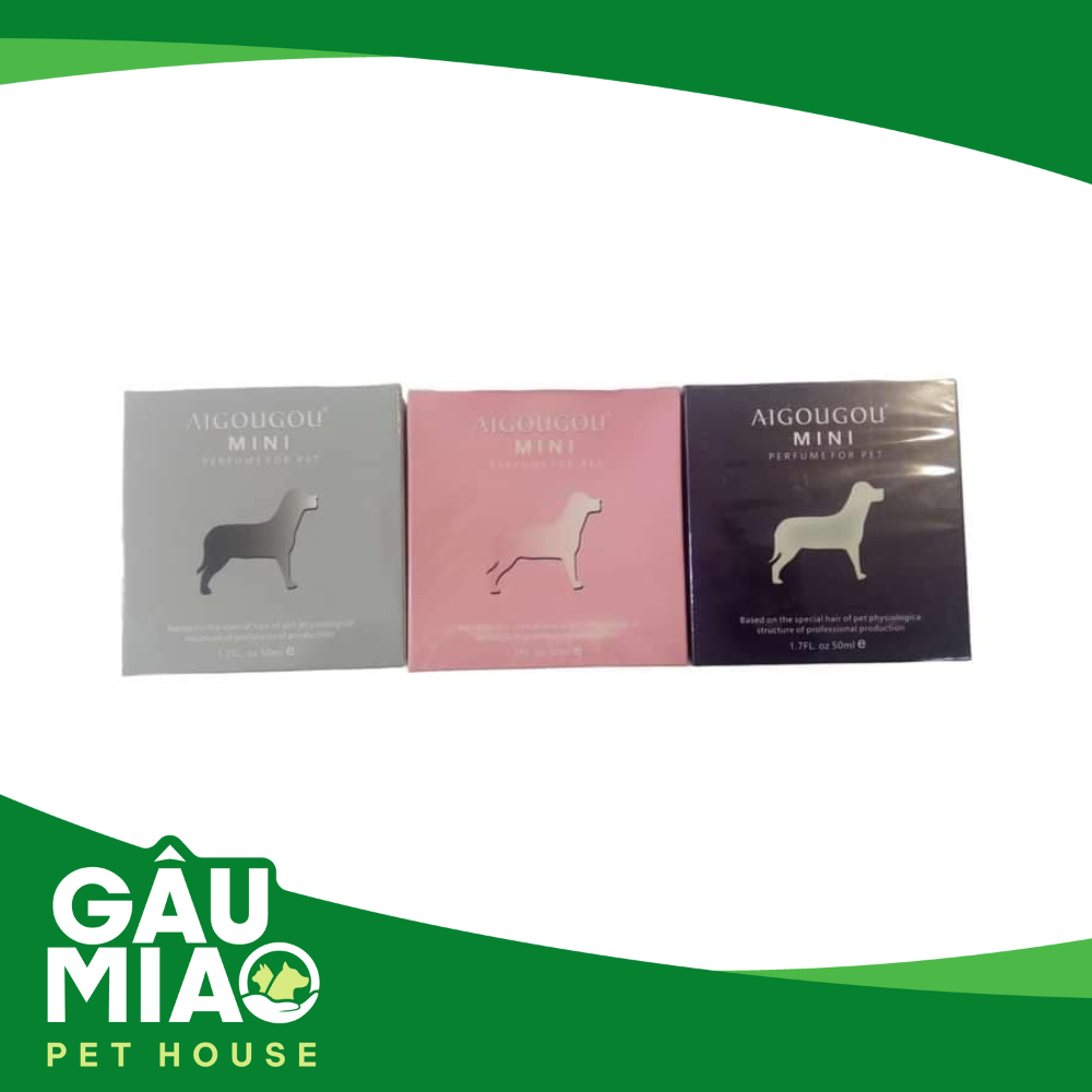 Nước hoa cho thú cưng AIGOUGOU mini 50ml