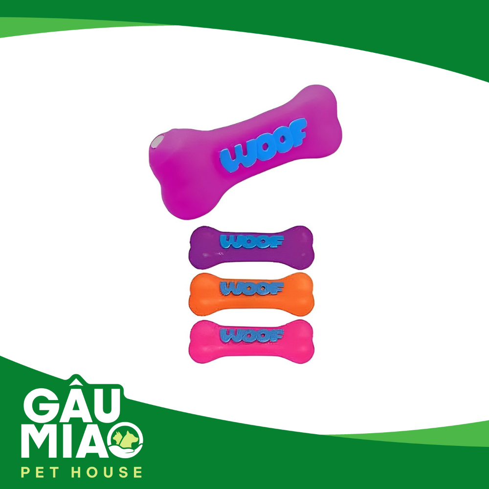 Đồ chơi xương Woof 14cm JJFD1748