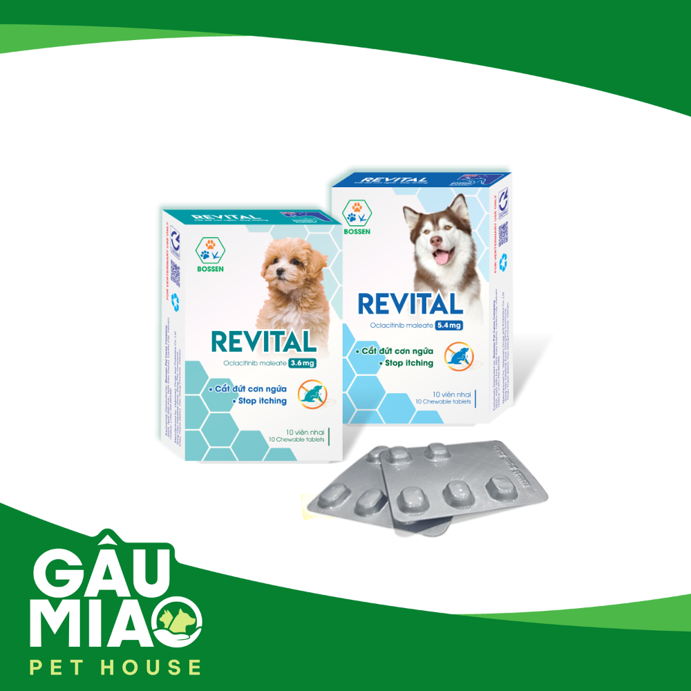 Revital Dog - Cắt đứt cơn ngứa cho chó 3.6mg