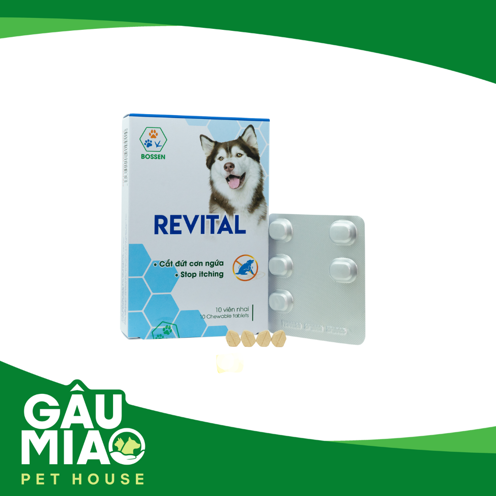 Revital Dog - Cắt đứt cơn ngứa cho chó 5.4mg