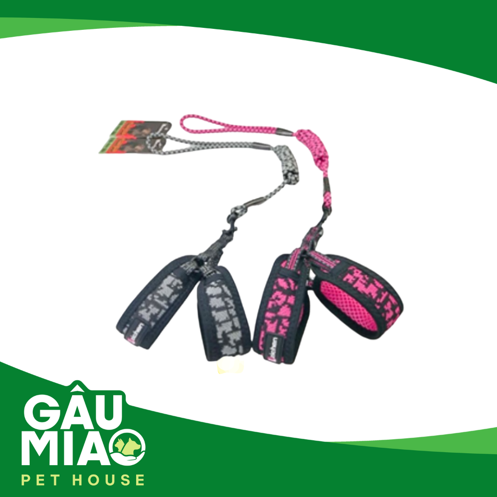 Bộ yếm + dây dắt nylon chống thấm