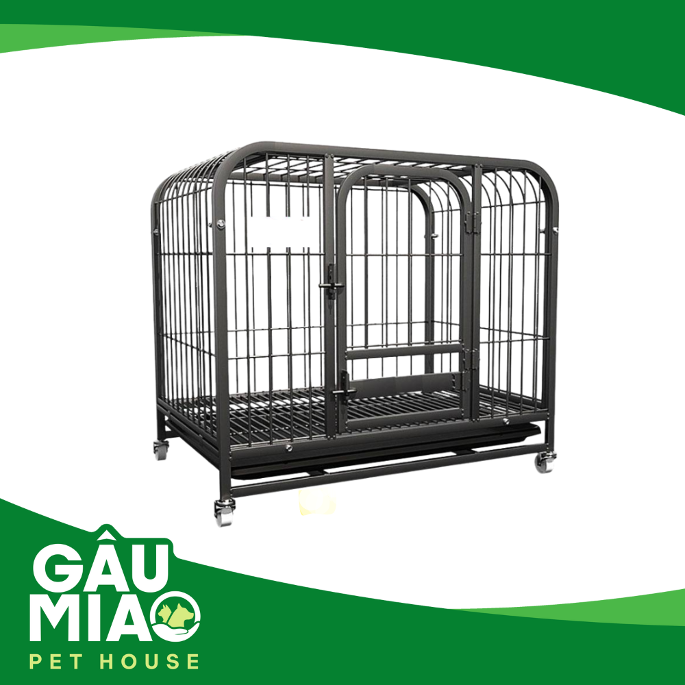 Chuồng SLC khung tròn 69 - 94*64*75cm