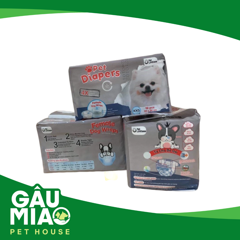 Tã dán Pet Limitless gói (12pcs)