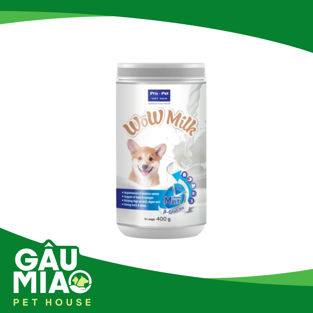 Pro Pet-Wow milk sữa cho chó