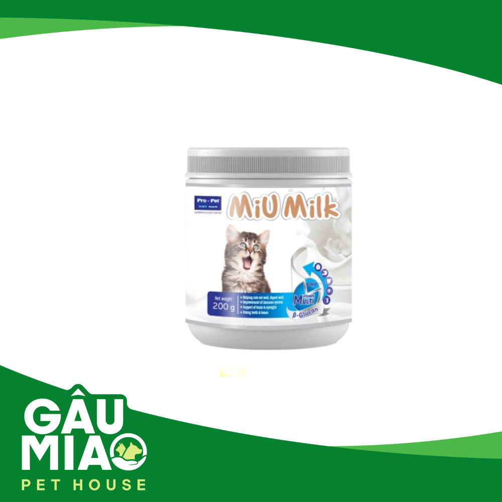 Pro Pet-Miu Milk Sữa bột cho mèo