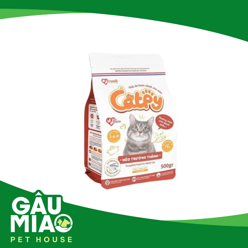 CATPY Thức ăn mèo trưởng thành Cá trích&Gà