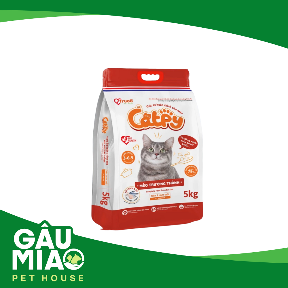 CATPY Thức ăn mèo trưởng thành Cá trích&Gà