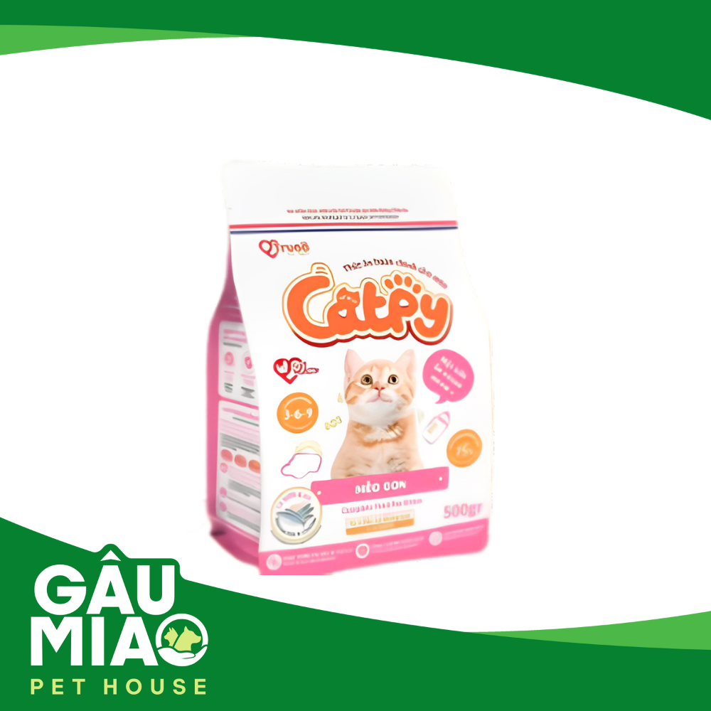 CATPY thức ăn cho mèo con-Cá biển&gà