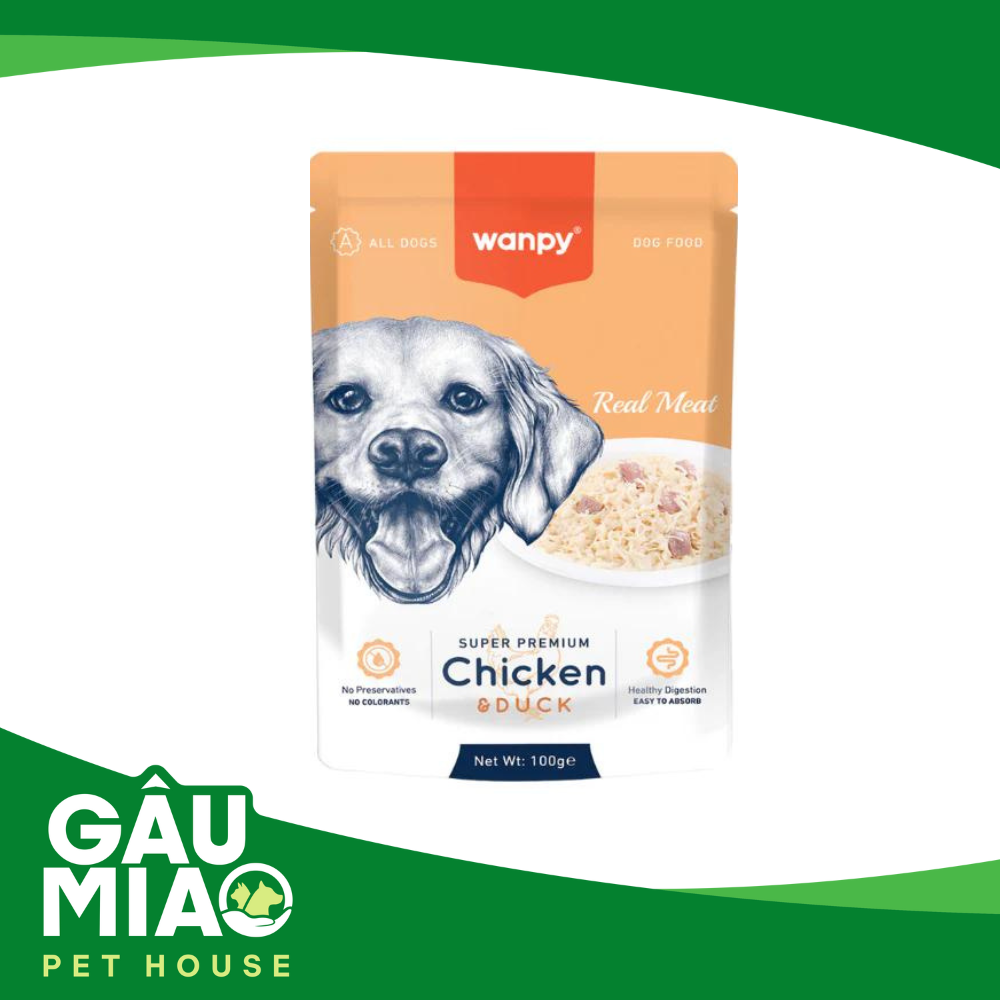 Wanpy pate cho chó 100g