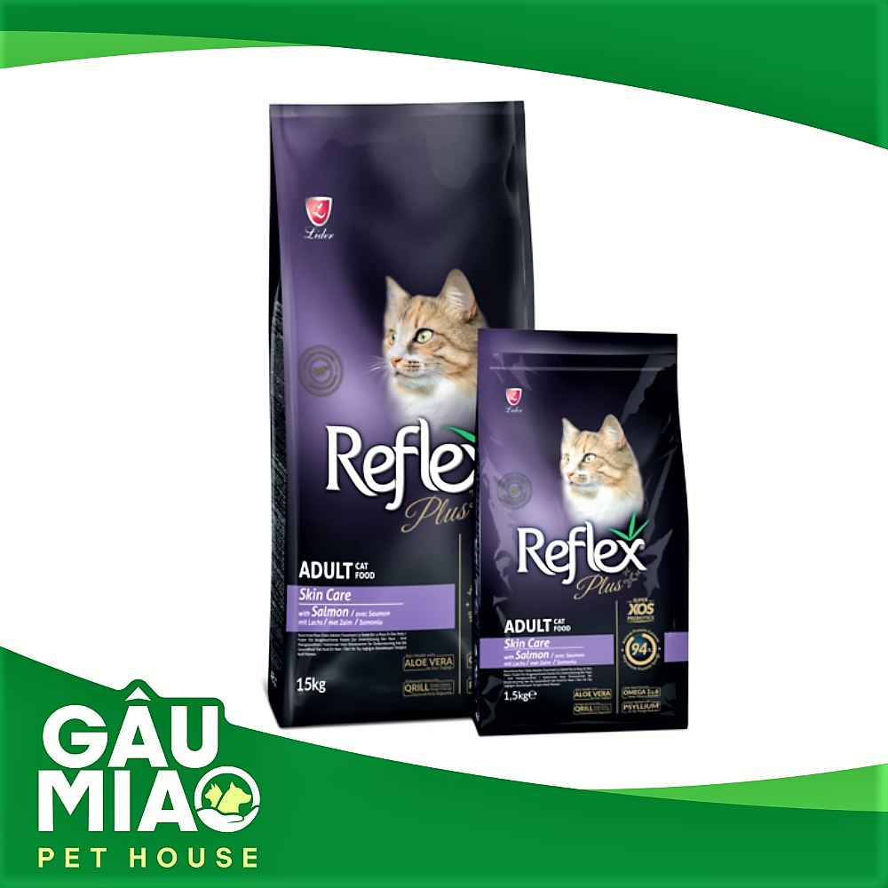 Reflex Plus-Adult Cat-Skin Care Salmon 1.5kg