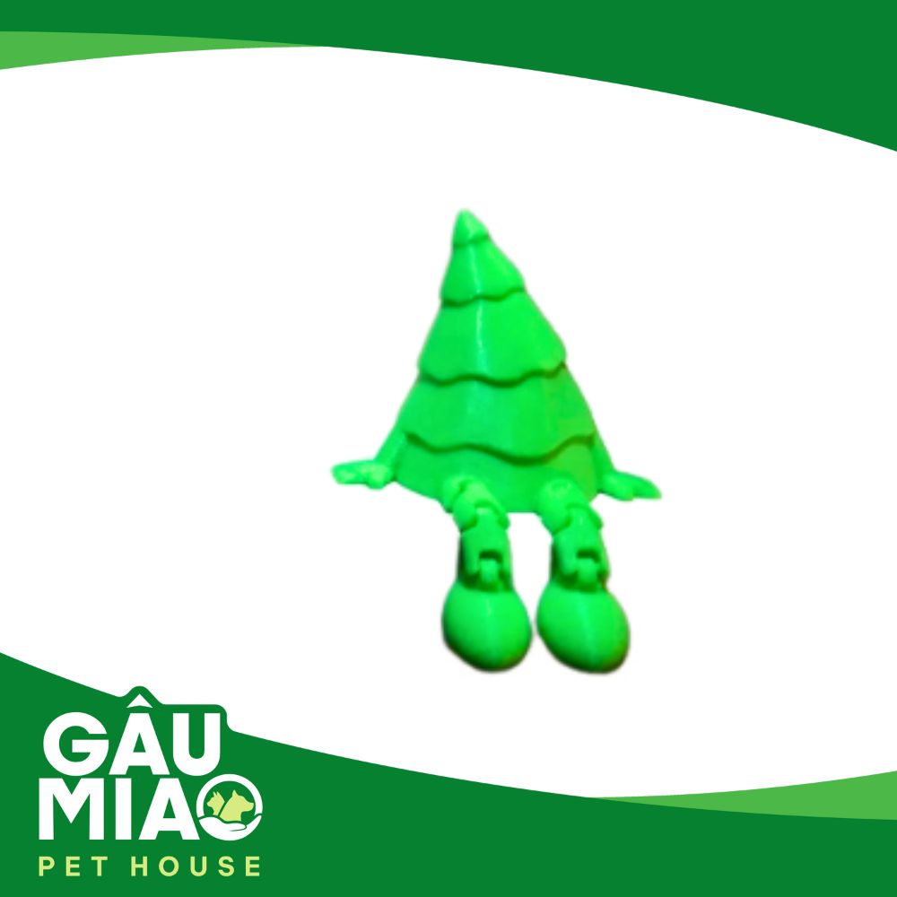 Móc khoá cây thông ngồi