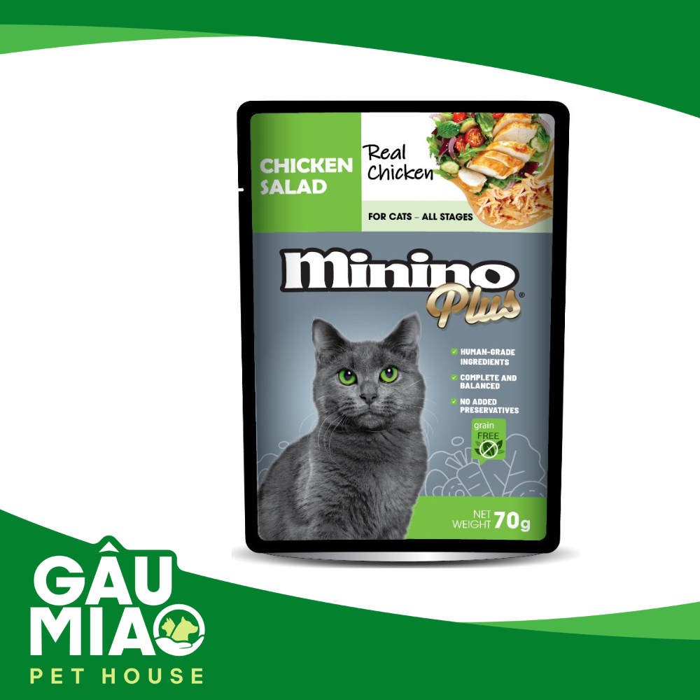 Minino plus - Pate cho mèo 70g