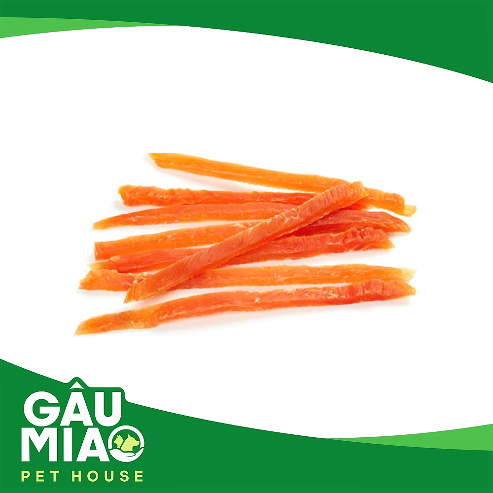 Wanpy Soft Chicken Jerky Strips-Thịt gà sấy mềm cho chó 100g