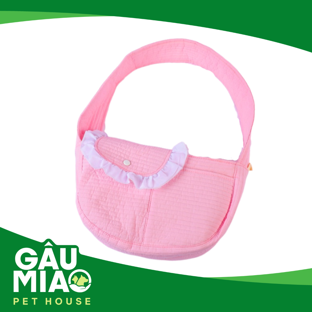 Túi vận chuyển chó mèo đeo chéo Canavas