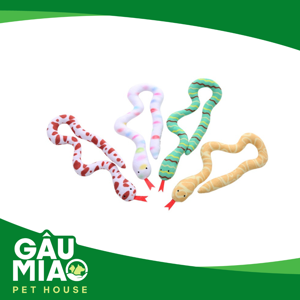 Đồ chơi con rắn bằng bông