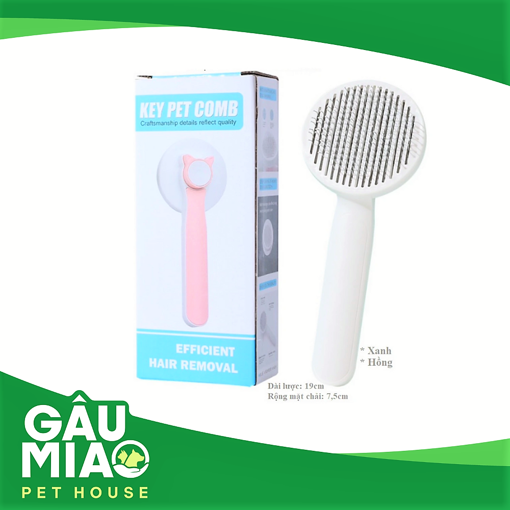 Lược kim bấm nút KEY PET
