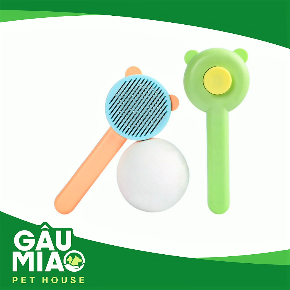 Lược kim bấm nút - Tai gấu