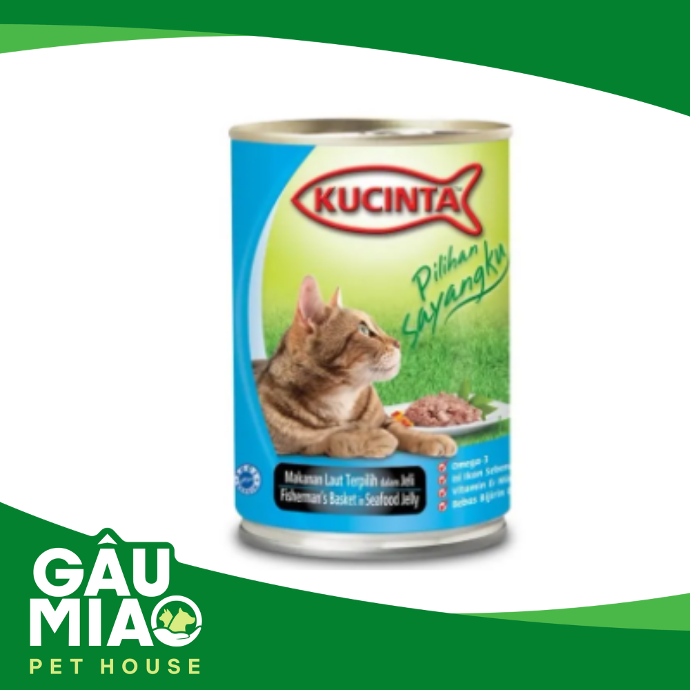 KUCINTA-Pate cho mèo 400g