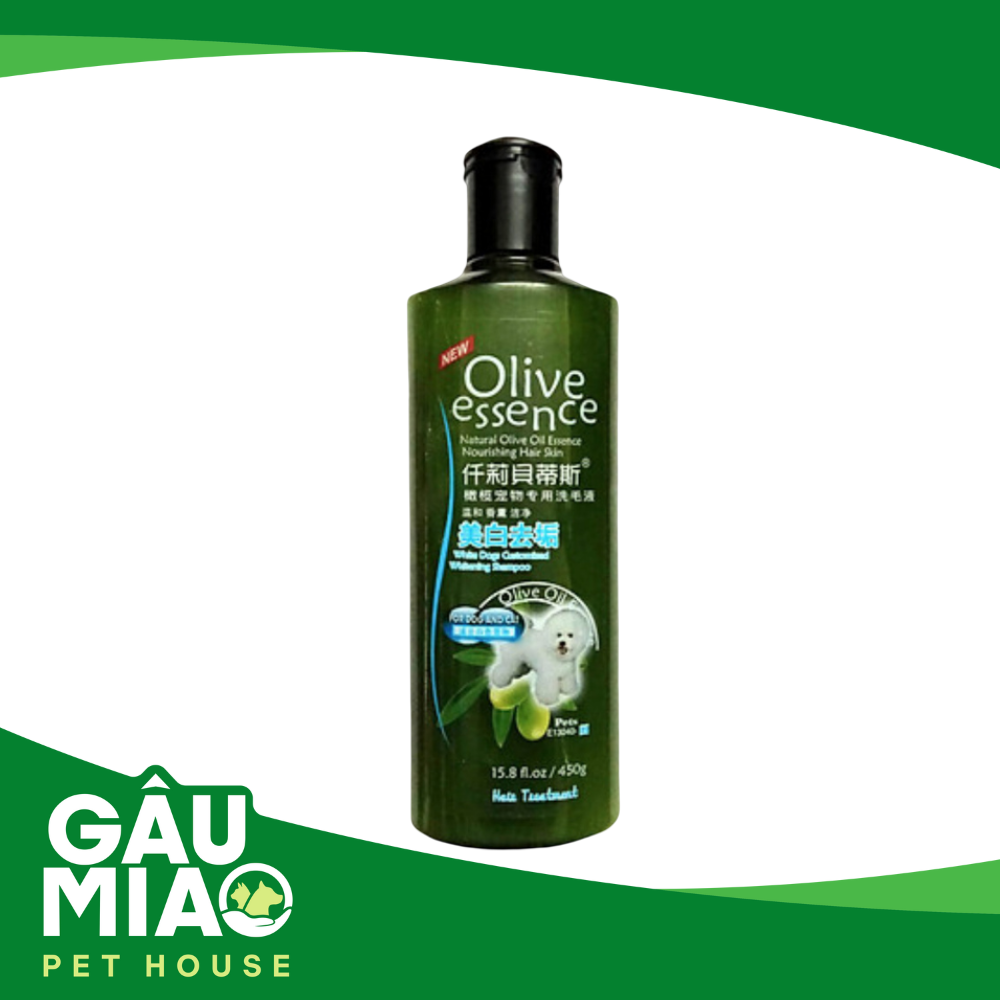 Sữa tắm Olive Essence Lông trắng và sáng màu 450g